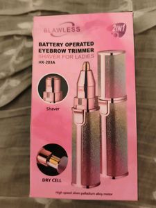 2-in-1 Blawless Eyebrow Trimmer Shaver Unisex prod