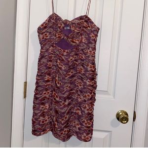 Zara Brand New Floral Cutout Sexy Mini Dress