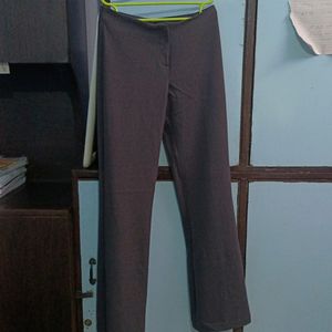 Purple High waist bootcut pant combo