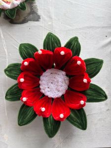 Handmade Red Flower for decoration