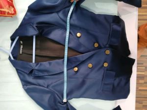 Navy Sassafras Blazer