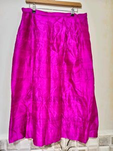 🔥MEGA SALE OFFER🔥 Pink Pleated Midi Skirt