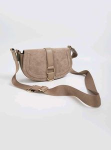 Stylish Suede Crossbody Bag