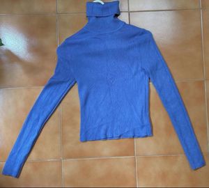 Zara Periwrinkle Turtleneck Sweater