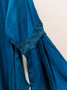 Bottle Green Cape Top