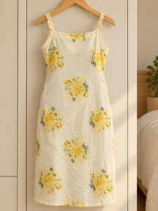 Chic Floral Print Summer Dress