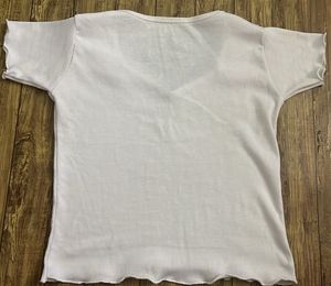 White V-Neck T-Shirt