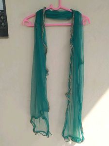 Green dupatta combo of 3