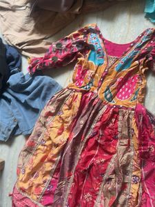 Vibrant Bohemian Ethnic Gown