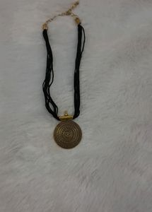Oxidised Golden Necklace