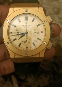 Hublot Gold Chronograph Watch