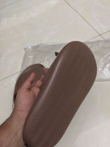 Adidas Adilette Slides Brown