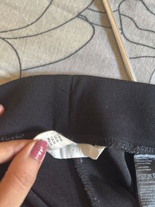 Classic Black Wide-Leg Trousers