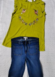 New Branded Top And Shorts For Girls
