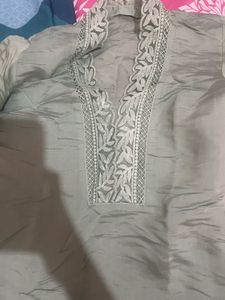 Elegant Mint Green Kurta Set with duppattasize s