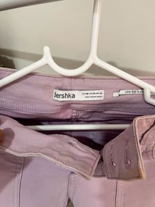 Lavender Flare Jeans