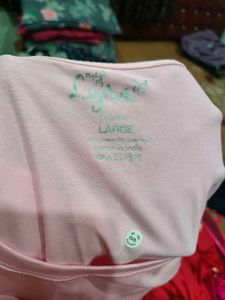 Pink Crew Neck Tee