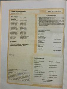 Chemistry Textbook for Class XI Part 1