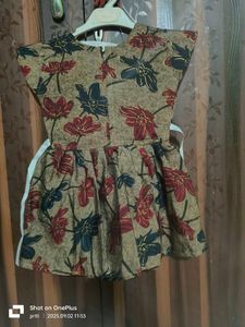 Multi Colour Baby Girl Frock