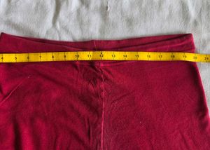 Comfortable Red Leggings
