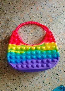 Silicone Pop it Sling bag for Girls