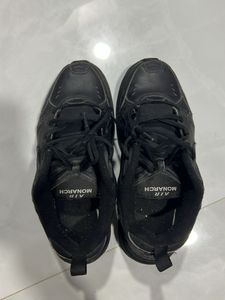 Nike Monarch IV Black Sneakers
