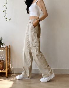 Stylish light olive Cargo Pants(PRICE DROPPED)