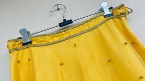 Vibrant Yellow Lehanga Choli Set
