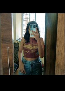 (COMBO OF 2) Festive Blouses/ Crop Top (Totally Ne