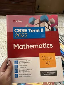 CBSE Term II Mathematics Class XII Book