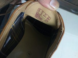 Men's Classic Brown Leather Oxford Shoes