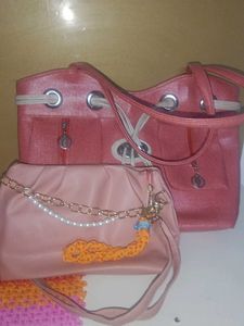 combo Pink Handbags