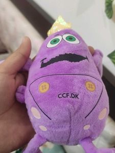 Plush Purple Crown Toy