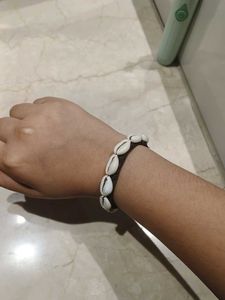 Cowrie Shell Hair Tie