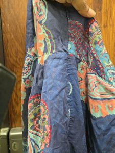 Boho Paisley Print Maxi Dress