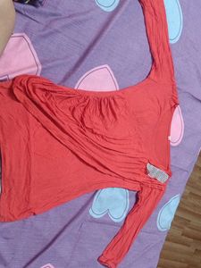 Red Tunic Top