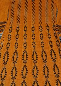 Kurta&amp; bottom Black Print with pocket