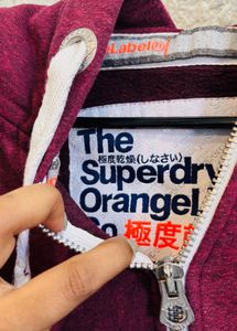 🇯🇵 Superdry imported  Zip-Up Hoodie