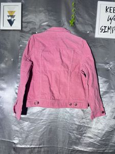 Old navy Vintage Pink Corduroy denim Jacket