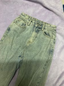 Light Wash Wide Leg Jeans long 41
