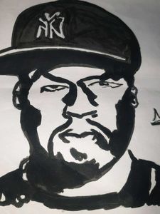 50 Cent Portrait Art