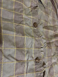 Women's Long Sleeve Patterned Shirt