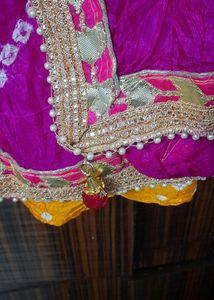 Pure Bandhej Silk Dupatta