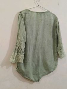 Boho Embroidered V-Neck Tunic Top