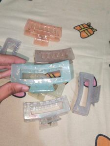 Set of Cute Hair Claw Clips
