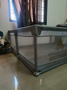 Baby Playpen - Dinosaur Car Theme