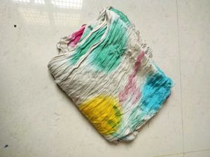Tie-Dye Dupatta scarf with Vibrant Colors