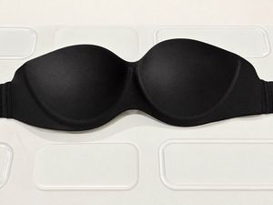 Black Strapless Bra