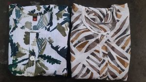 Bundle of 2 Printed Kurtas