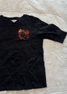 H&amp;M Black Graphic Tee